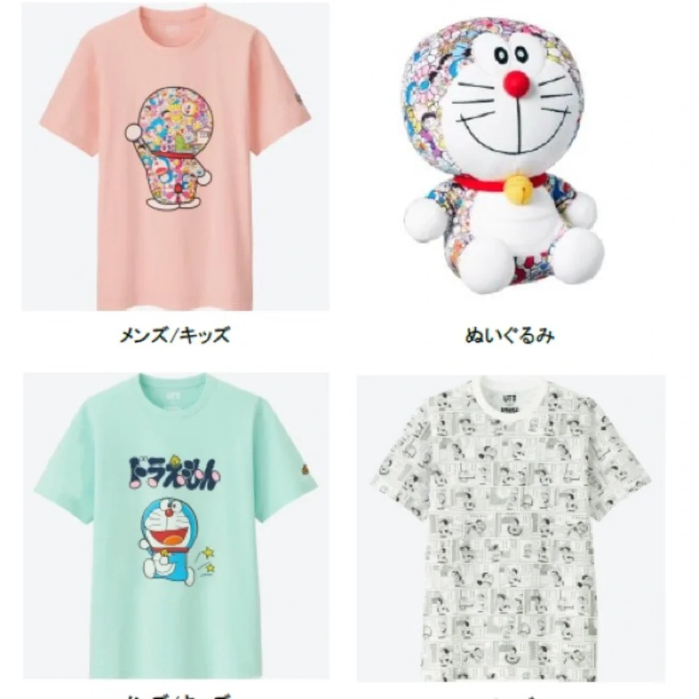 ☀️ Uniqlo Doraemon Manga UT T-Shirt - Picture 6 of 7